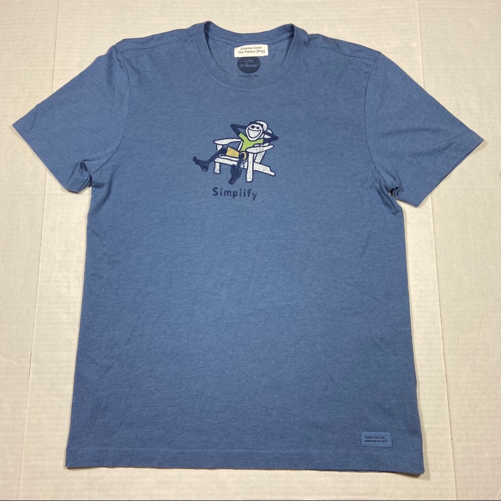 Life Is Good Simplify Short Sleeve Crusher Tee